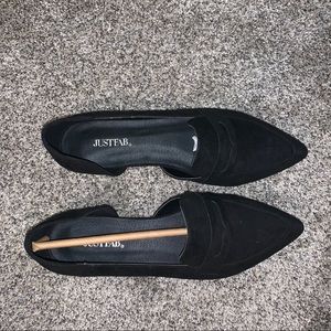 JustFab black flats